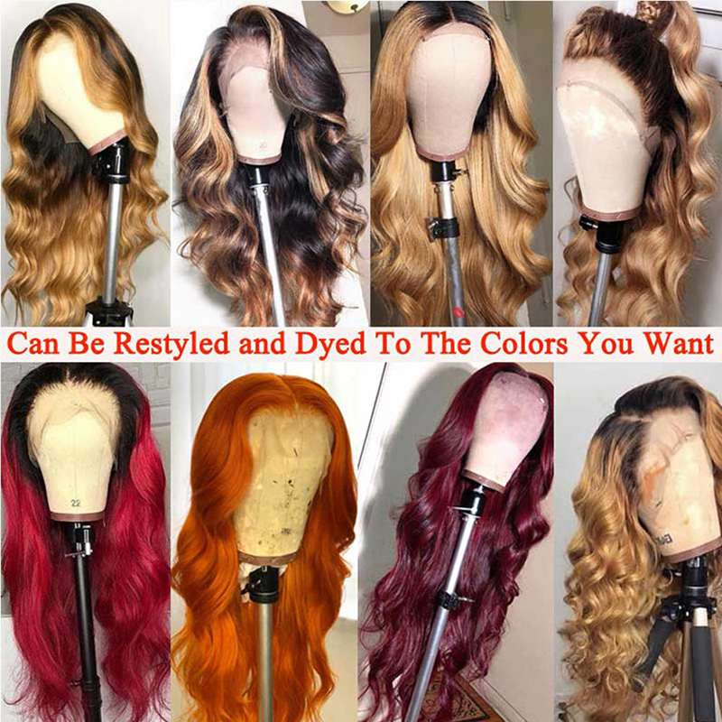 4x4 Lace Closure Wig Brazilian Lace Front Human Hair Wigs Pre Plucked Closure Wigs 