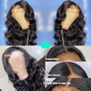 Virgin Human Hair Full Lace Wig Lace Front Wig for Black Woman