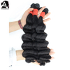 Remy Hair Vendors Super Double Drawn Deep Wave Funmi Hair Weave