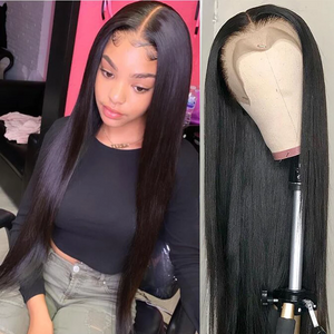 Best Online Wig Store Straight Brazilian Lace Front Hair Wig