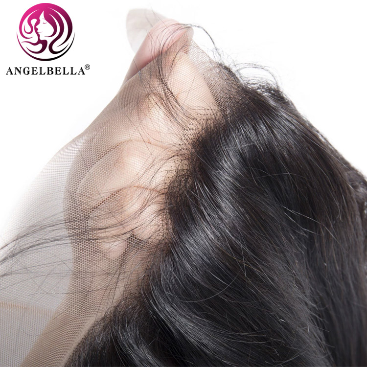 Cheap Pre Plucked 360 Lace Frontal Human Hair with Bundles