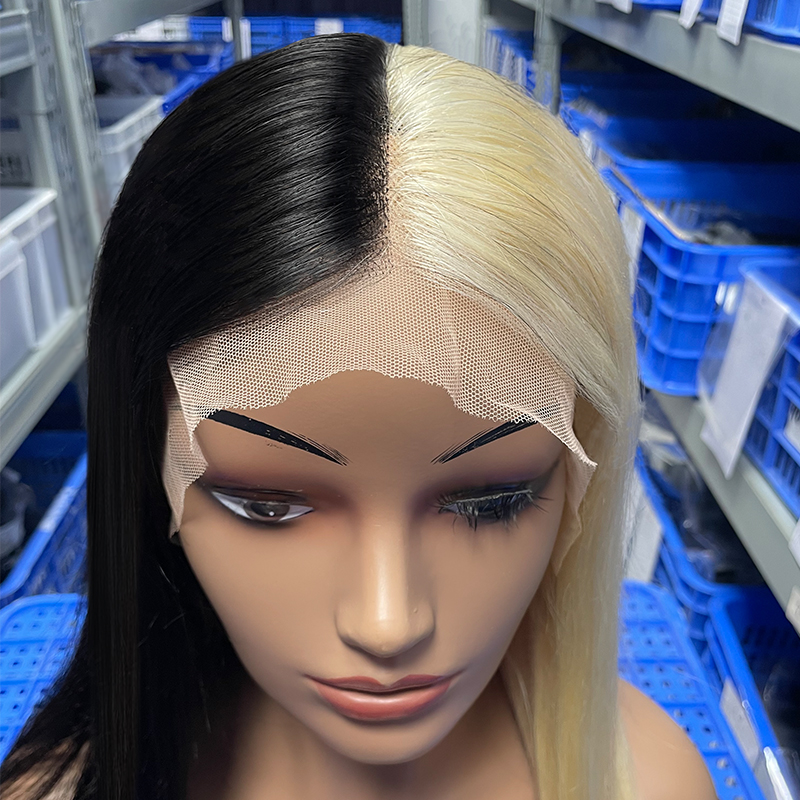 13x4 Lace Frontal Closure 613 Blonde Human Hair Wig