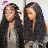 Angelbella DD Diamond Hair Products Human Hair Deep Wave 18 20 22 Inch Brazilian Natural Hair Weave Bundles