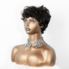  AngelBella DD Diamond Hair New Style Short Bob Wig Factory Price Natural Wave Kinky Curl Loose Curl Styles Brazilian Hair Machine Made Wigs For Black Women