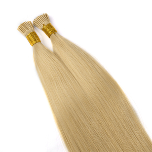 100% Raw Virgin Human Hair I-tip Tape Extensions Cuticle Aligned Bone Straight I-tip Tape Hair Wholesale