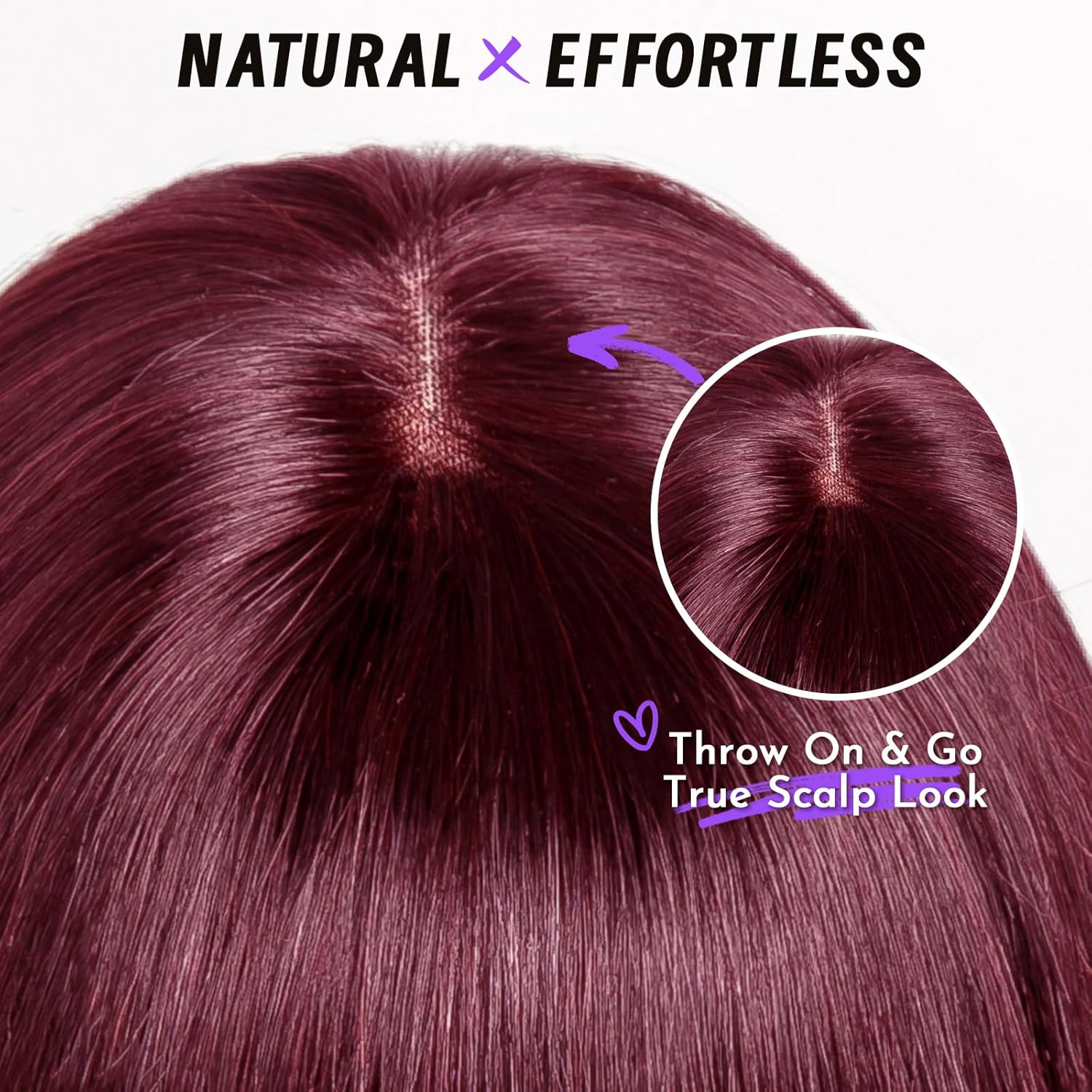 99J Red Bob Remy Wigs With Bangs 10inch Machine Made Wig Burgundy