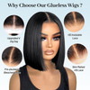 Humanl Hair Short Wigs Hair Vendors Transparent Part Lace Wig Brazilian Hair Wigs
