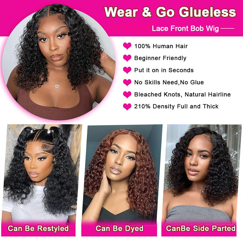 Deep Wave Wig Remy Hair Part Lace Wig Pre Plucked Human Hair Lace Part Wiigs