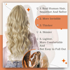 Angelbella Tape in Hair Extensions Real Human Hair 22Inch Color 16 Highlighted 22 Blonde Hair Extensions Tape in 100Gram Pu Tape ins Human Hair Seamless Skin Weft Extension Natural Hair