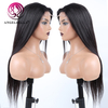 Pre Plucked 4x4 Swiss Transparent Lace Deep Wave Closure Wig