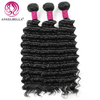Angelbella Queen Doner Virgin Hair Long Deep Wave Raw Cuticle Aligned Virgin Human Hair Bundles 