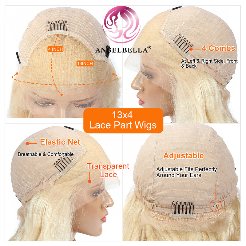 Angelbella Glory Virgin Hair Chinese Bone Straight 613 Raw Human Hair Extensions Wigs From China