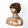  AngelBella DD Diamond Hair New Style Short Bob Wig Factory Price Natural Wave Kinky Curl Loose Curl Styles Brazilian Hair Machine Made Wigs For Black Women