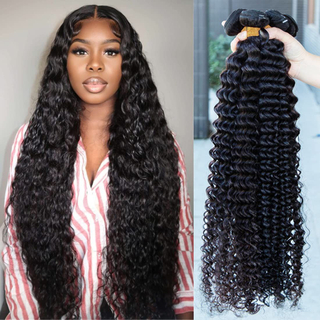 Brazilian Hair Supplier Wholesale Natural Form High Quality Water Wave Double Drawn Virgin Human Hair Extensions Bundles