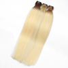 Wholesale 100% Raw Virgin Human Hair Hand Tied Weft Cuticle Aligned Bone Straight Quality Dyed Natural Style Softness Advantage
