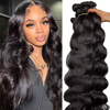 100% Human Hair Extensions Bundles Raw Hair Vendor Bundles Cheap Wholesale Bulk Body Wave Hair Bundles for Women