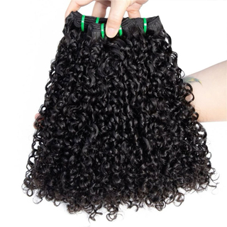 100% Human Hair Bundles Super Double Drawn Vietnamese Pixie Curly Hair Bundles Wholesale Price Cheap