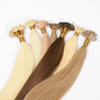 AngelBella Wholesale I-tip Hair Extensions Cuticle Aligned Bone Straight I-tip Hair Extensions 100% Raw Virgin Human Hair