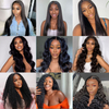 Natural Color High Quality Straight Glueless Lace Front Wig Closure Human Hair Transparent 4x4 Lace Frontal Wigs for Black Women