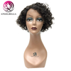 Short Curly Wigs 10 Inches Pixie Cut Curly Wigs Short Human Hair Wig for Women