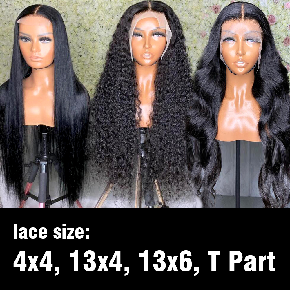 13x6 Cheap Human Hair Lace Front Wigs