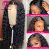 Angelbella Queen Doner Virgin Hair 13x4 Brazilian Full Lace Deep Wave Transparent Swiss Lace Frontal Human Hair Wigs