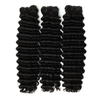 Angelbella Wholesale Natural Color Brazilian Virgin Hair Vendor Double Drawn Deep Wave Human Hair Weave Extension Bundles for Black Women
