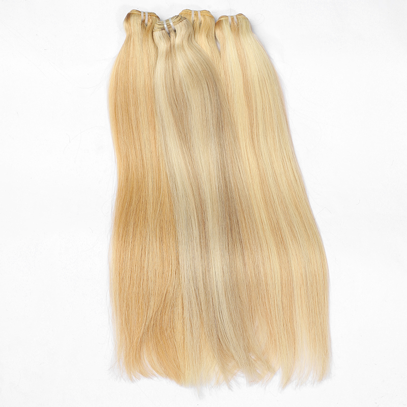 Bone Straight Quality Dyed Natural Style Tied Weft Cuticle Wholesale 100% Raw Virgin Hair Hand Tied Weft Cuticle Aligned