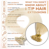 100% Raw Virgin Human Hair I-tip Tape Extensions Cuticle Aligned Bone Straight I-tip Tape Hair Wholesale