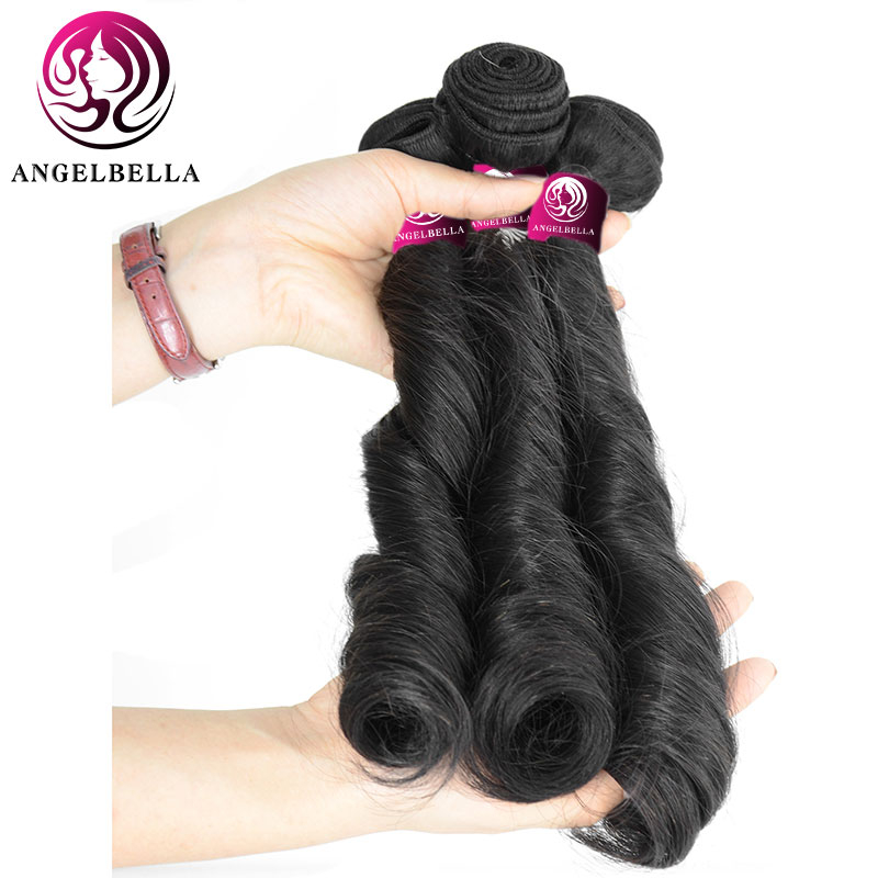 Wavy Spring Hair Bundles Near Me Natural Black Color Long Human Hair Bundle Vendors