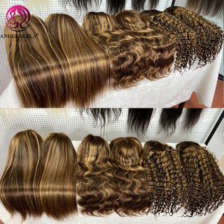 Brazilian Human Hair Transparent Part Lace Wig For Black Women