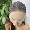 Ombre Honey Blonde Human Hair Wigs 4/27 Straight Highlight 13x4 Lace Front 100% Virgin