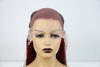 Burgundy Hair Color Lace Front Wig Red Long Straight 99J