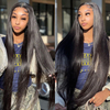 30 40 inch PrePlucked Bone Straight HD Lace Frontal Wig Straight Transparent 13x4 13x6 Lace Front Human Hair Wigs
