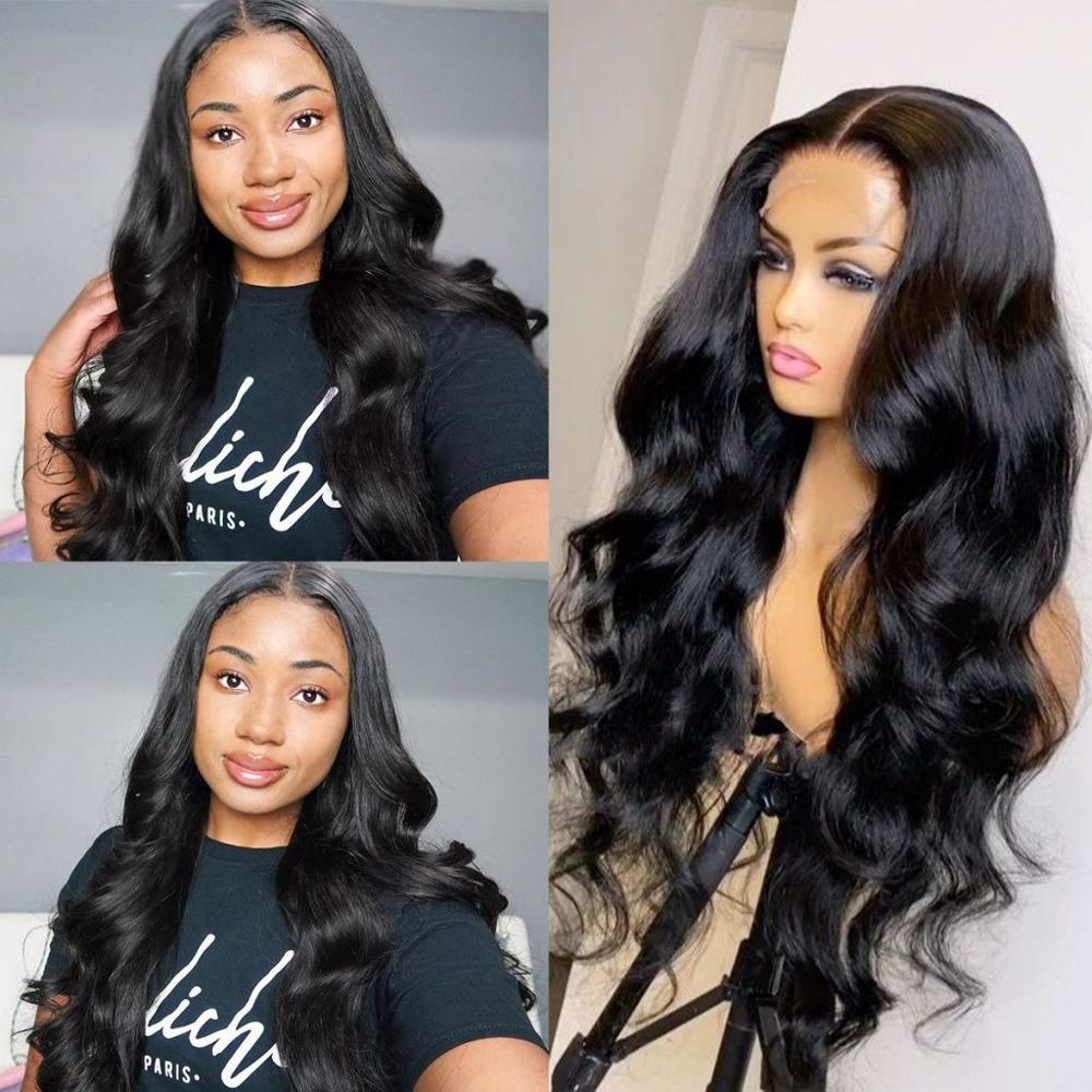 Body Wave Cheap Hd Swiss Lace Closure Glue Wigs