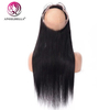 Ginger Hd Transparent Breathable 360 Hd Lace Frontal Closure 100 Human Hair 