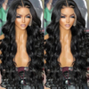 Brazilian Body Wave Lace Front Human Hair Wigs 360 Lace Frontal Wig Loose Water Wave 13x4 HD Frontal Wigs