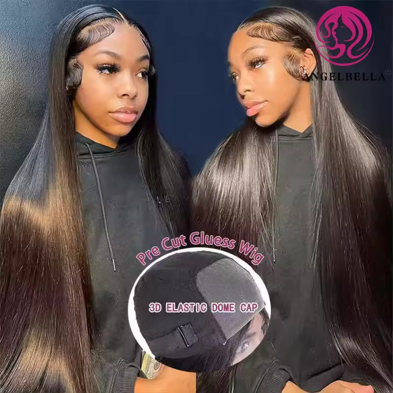 AngelBella Queen Doner Virgin Hair Raw Vietnamese Hair Glueless Full Lace Front Wigs