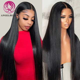AngelBella Queen Doner Virgin Hair 13X4 Raw Hair Vietnam Wigs Raw Vietnamese Wigs Human Hair HD Lace Front Lace Wig