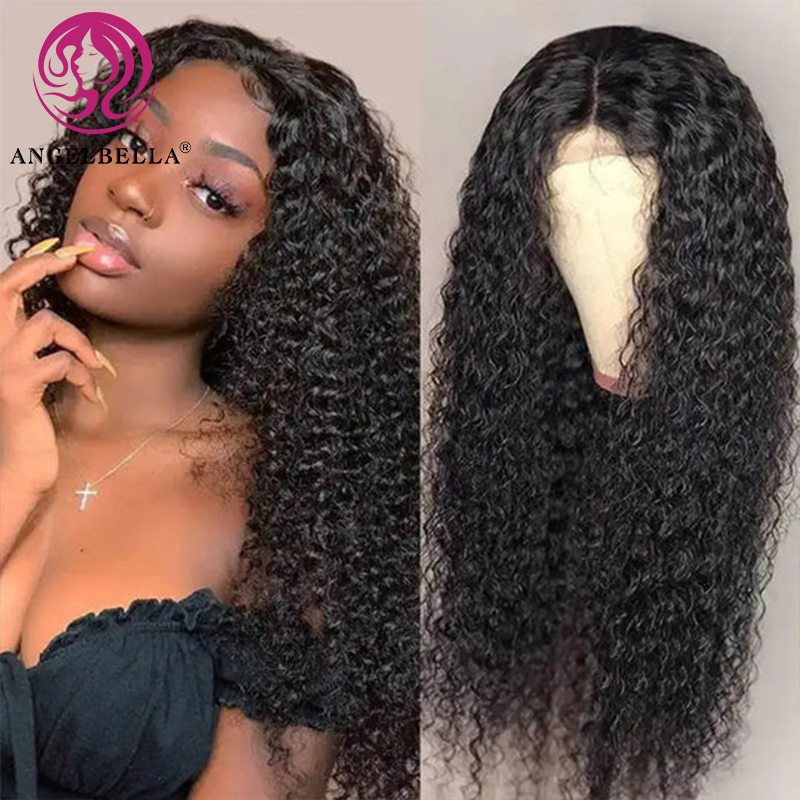 AngelBella Glory Virgin Hair 13x4 Raw Vietnamese Human Hair Deep Curly Cuticle Aligned Hair Hd Full Lace Frontal Wig