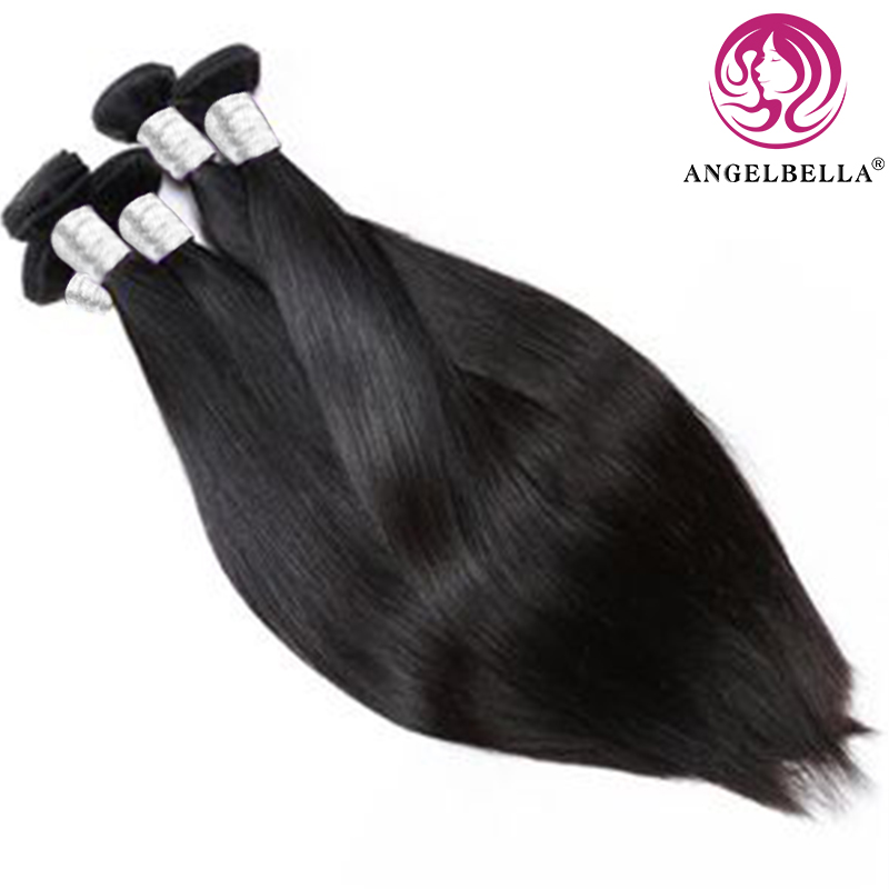 Angelbella DD Diamond Hair Wholesale Raw Brazilian Super Double Drawn Human Hair Bundles