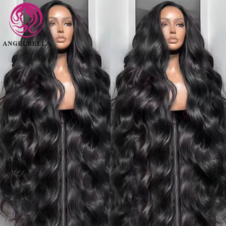 Wholesale High Quality 40 Inch HD Super Long Length Glueless Body Wave Human Hair Lace Frontal Wigs for Black Women