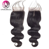  Body Wave Human Hair Bundles Weave With Closure