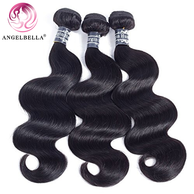 Angelbella Queen Doner Virgin Hair Brazilian Body Wave Human Hair Bundles