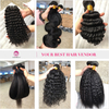 AngelBella Glory Virgin Hair Raw Human Hair 13X4 Loose Deep Wave Hd Full Lace Front Wigs For Black Women