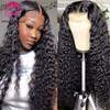 AngelBella Glory Virgin Hair 13x4 Raw Vietnamese Human Hair Deep Curly Cuticle Aligned Hair Hd Full Lace Frontal Wig