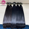 Angelbella Queen Doner Virgin Hair Raw Cambodian Hair Straight Natural 1B# 100% Unprocessed Wave Human Hair Bundles 