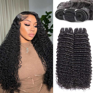 AngelBella Wholesale Price Brazilian Human Hair Vendor Curly Wave Extensions Double Drawn Human Hair Bundles for Black Women