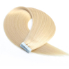 Wholesale 100% Raw Virgin Human Hair Tape in Extensions Cuticle Aligned Hair Bone Straight Tape in Hair Extensions Natural