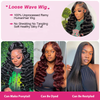 AngelBella Wholesale Brazilian Lace Front Wigs 13x4 180% Density Transparent Loose Wave Human Hair Wig for Women